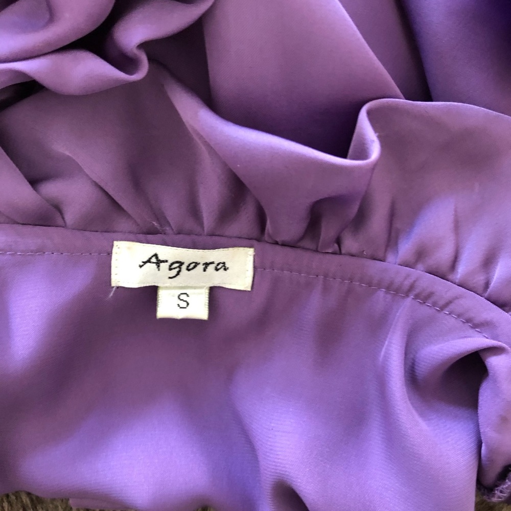 Agora Purple Top - Picture 6 of 11